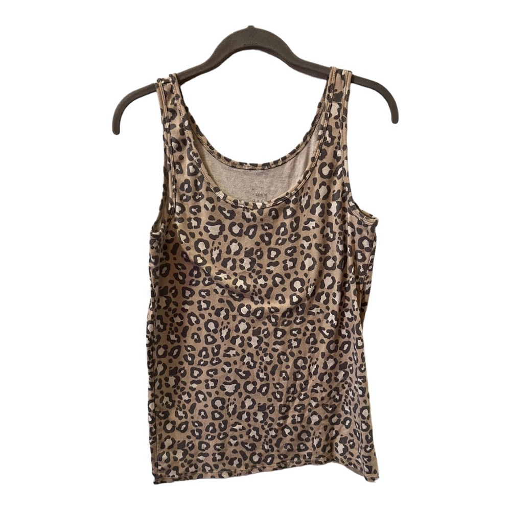 EUC BARLEY WORK LEOPARD TANK